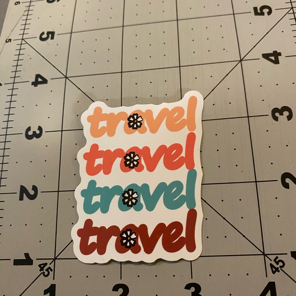 🌈20/$5🌈 Colorful Travel Sticker - Picture 2 of 3